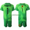 Maillot de Gardien Pays-Bas Remko Pasveer 1 Domicile Coupe du Monde 2022 Pour Enfant